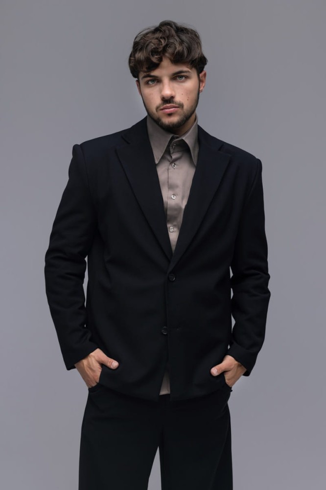 Marynarka męska Lord - oversize, podszewka, kieszonka